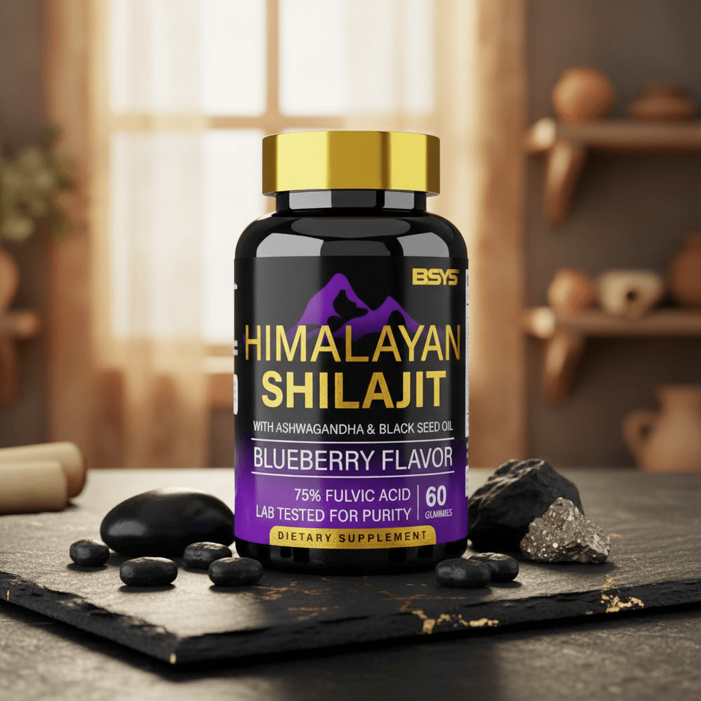 BSYS SHILAJIT GUMMIES в премиум обстановка