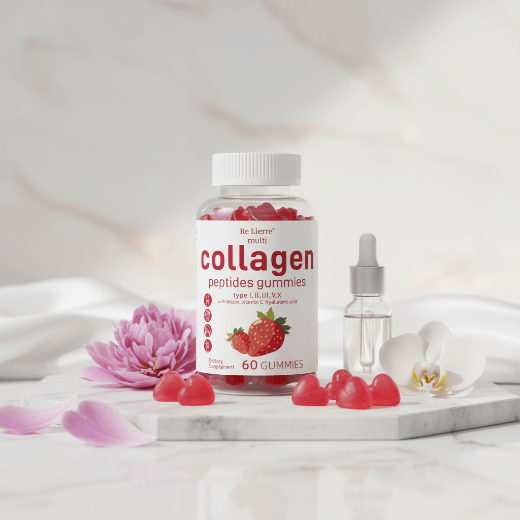 Collagen Peptide Gummies в елегантна обстановка