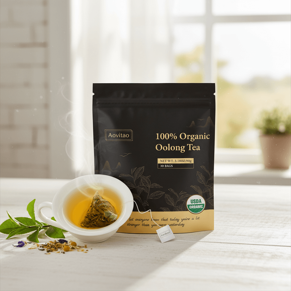 Detox Cleanse Tea in wellness setting