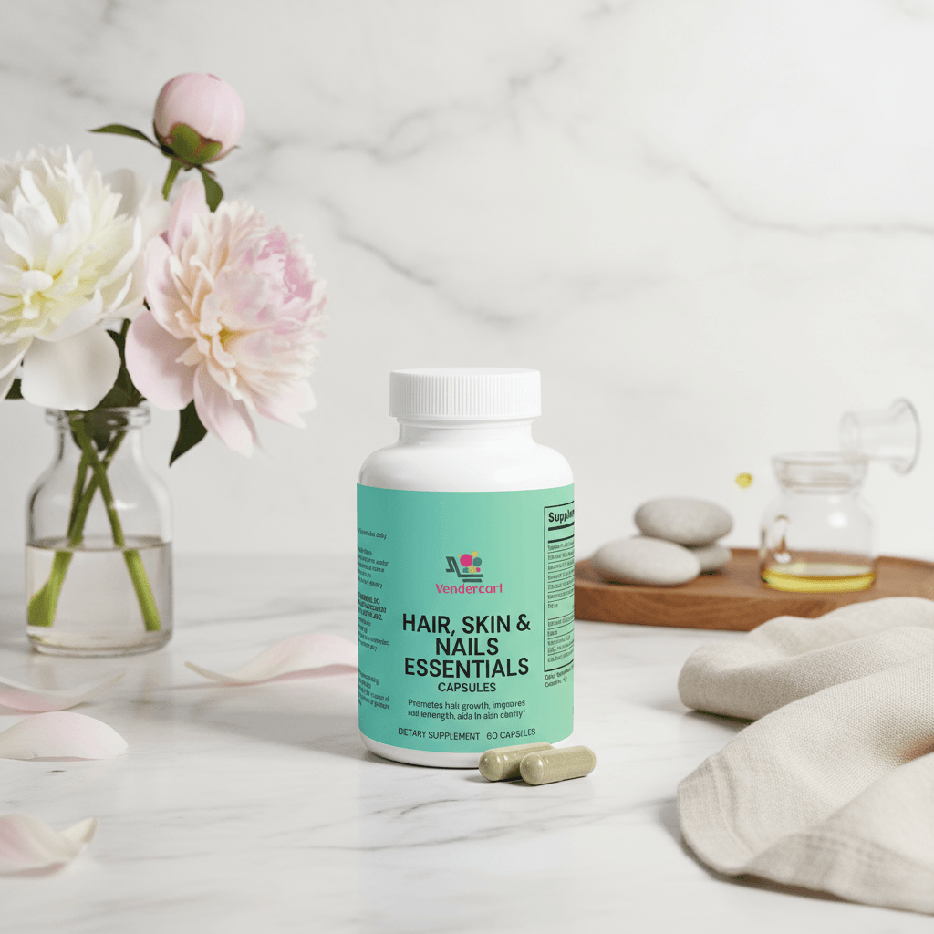 HAIR, SKIN, NAILS SUPPLEMENTS в елегантна обстановка